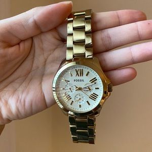 Fossil Gold Watch